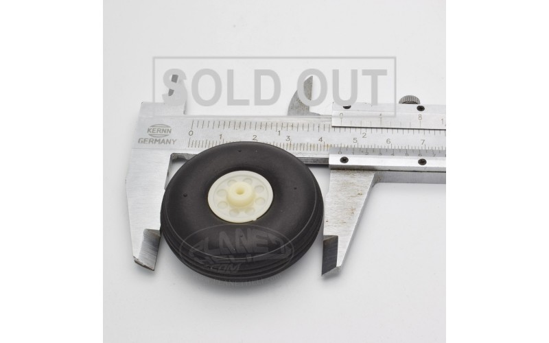 Rubber Wheel For RC Airplane Model And DIY Robot Tires 45mm